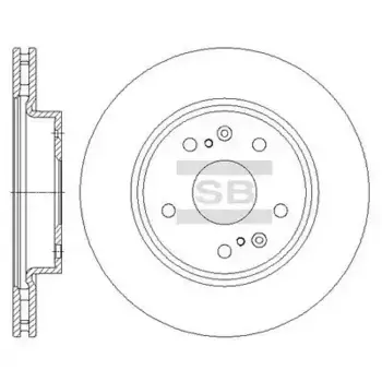 Тормозной диск HI-Q SD4810