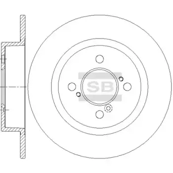 Тормозной диск HI-Q SD4814