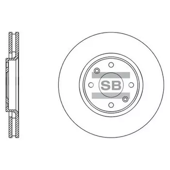 Тормозной диск HI-Q SD5003