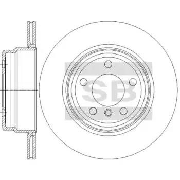 Тормозной диск HI-Q SD5223