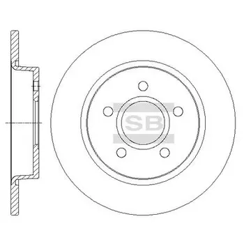 Тормозной диск HI-Q SD5303