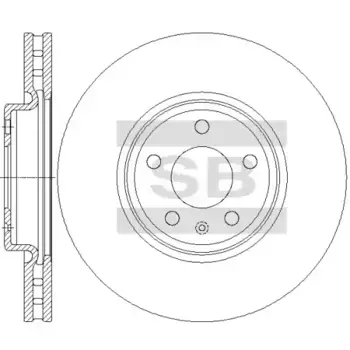 Тормозной диск HI-Q SD5418