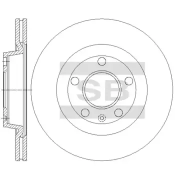 Тормозной диск HI-Q SD5419