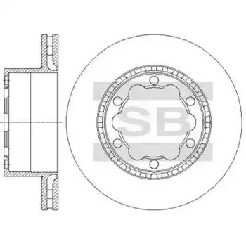 Тормозной диск HI-Q SD5603