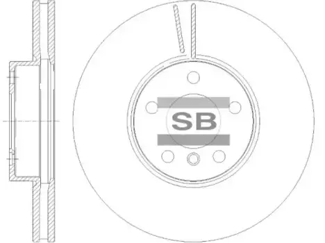 Тормозной диск HI-Q SD5652