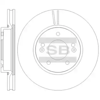 Тормозной диск HI-Q SD8110