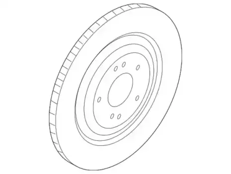 Тормозной диск HYUNDAI 58411T1100