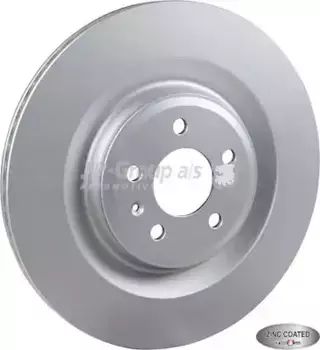 Тормозной диск JP 1163208400 вентилируемый задняя ось