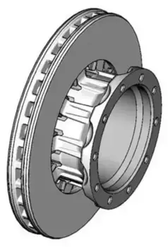 Тормозной диск KNORR BREMSE K000810