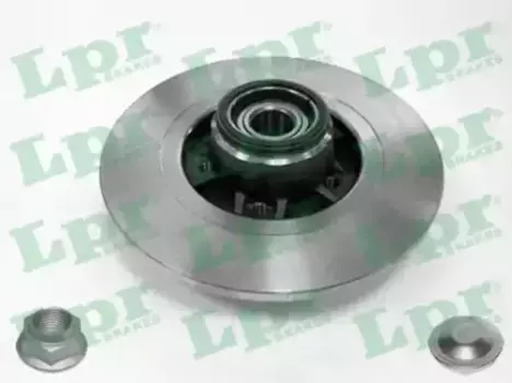 Тормозной диск LPR R1033PCA полный задняя ось
