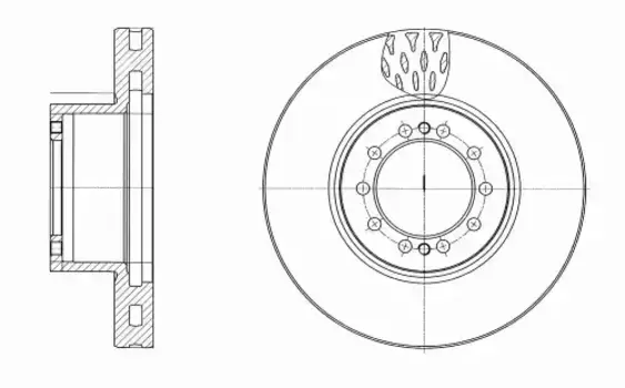 Тормозной диск MARSHALL M2000220