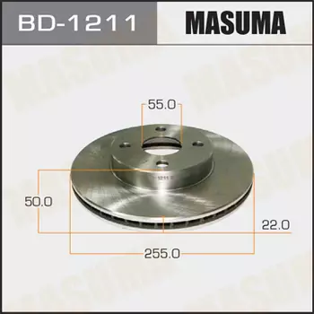 Тормозной диск MASUMA BD-1211