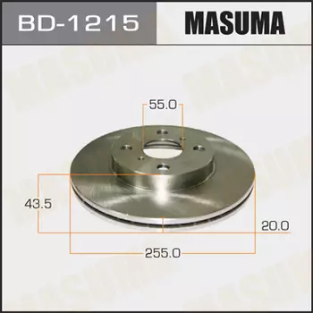Тормозной диск MASUMA BD-1215