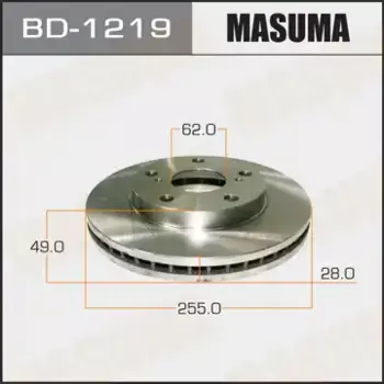 Тормозной диск MASUMA BD-1219