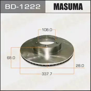 Тормозной диск MASUMA BD-1222