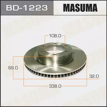 Тормозной диск MASUMA BD-1223