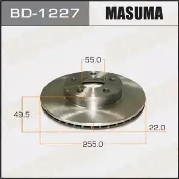 Тормозной диск MASUMA BD-1227