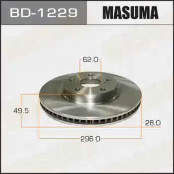 Тормозной диск MASUMA BD-1229