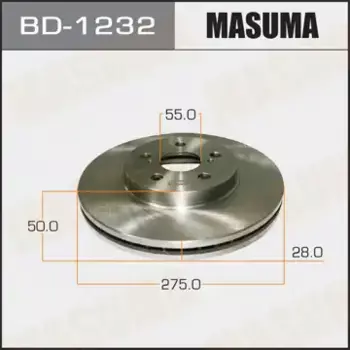 Тормозной диск MASUMA BD-1232