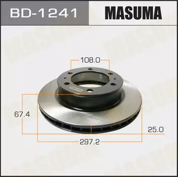 Тормозной диск MASUMA BD-1241