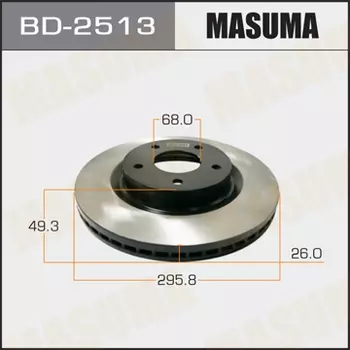 Тормозной диск MASUMA BD-2513