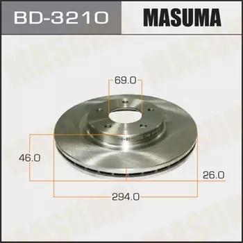 Тормозной диск MASUMA BD-3210