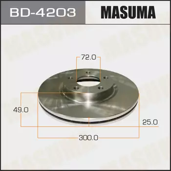 Тормозной диск MASUMA BD-4203
