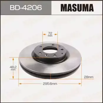 Тормозной диск MASUMA BD-4206