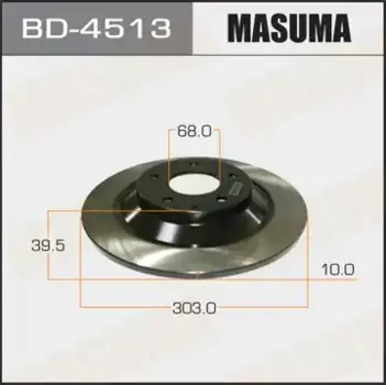 Тормозной диск MASUMA BD-4513