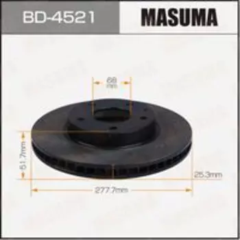 Тормозной диск MASUMA BD-4521