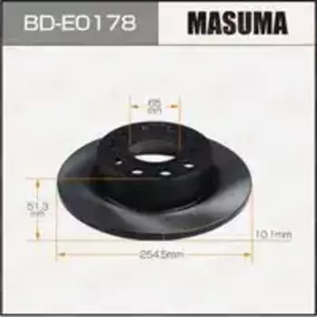 Тормозной диск MASUMA BD-E0178