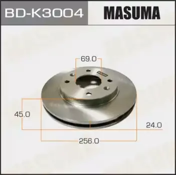 Тормозной диск MASUMA BD-K3004