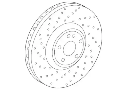 Тормозной диск MB 463 423 00 00