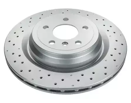Тормозной диск MEYLE 015 523 0010/PD вентилируемый, перфорированный задняя ось
