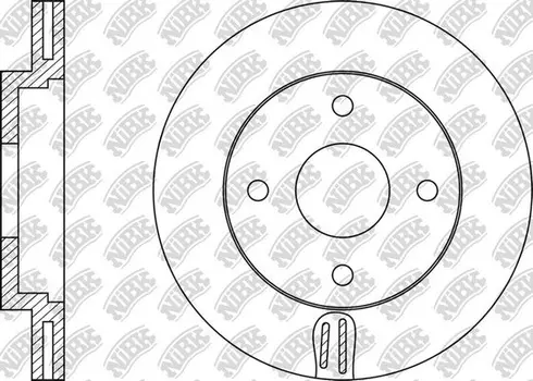 Тормозной диск NIBK RN1109