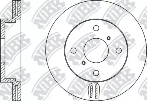 Тормозной диск NIBK RN1205
