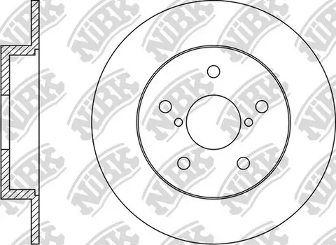 Тормозной диск NIBK RN1524