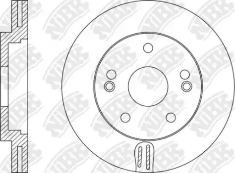 Тормозной диск NIBK RN1547