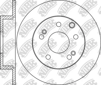 Тормозной диск NIBK RN1996