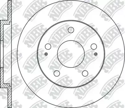 Тормозной диск NIBK RN2001