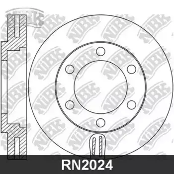 Тормозной диск NIBK RN2024