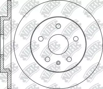 Тормозной диск NIBK RN2059