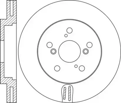 Тормозной диск NIBK RN2091