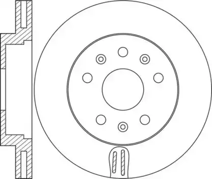 Тормозной диск NIBK RN3005