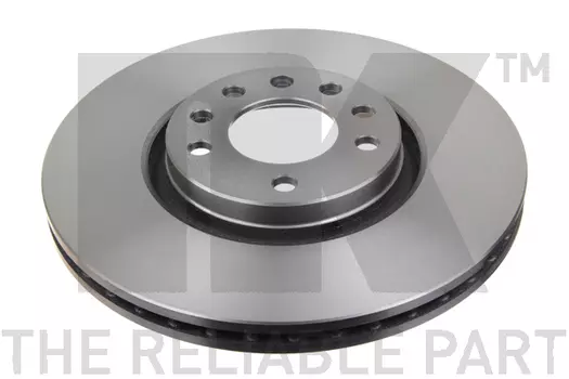 Тормозной диск NK 203654 вентилируемый передний мост