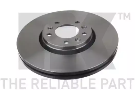 Тормозной диск NK 203734 вентилируемый передний мост