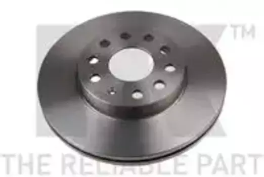 Тормозной диск NK 2047166 вентилируемый передний мост