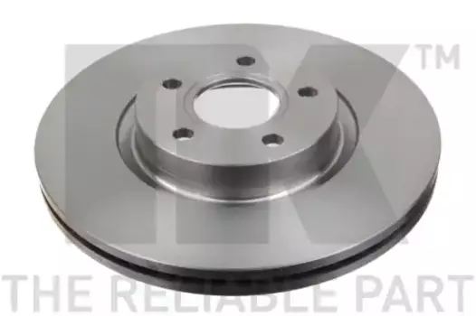 Тормозной диск NK 204849 вентилируемый передний мост