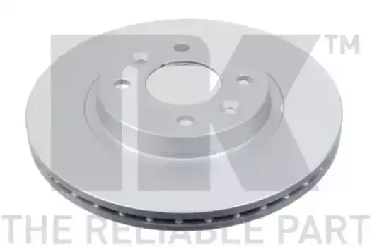 Тормозной диск NK 313910 вентилируемый передняя ось