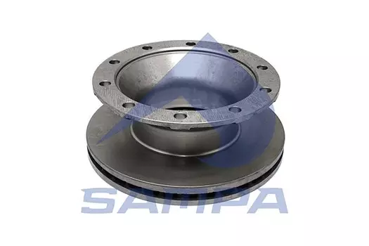 Тормозной диск SAMPA 092.333 вентилируемый задняя ось